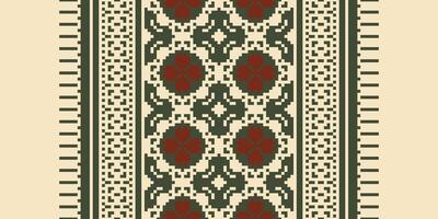 Bukhara pattern Seamless Mughal architecture Motif embroidery, Pixel Ikat embroidery Design for Print australian curtain pattern geometric pillow model kurti mughal flowers vector