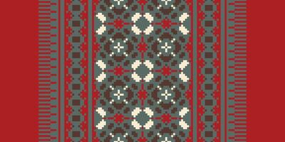 Bukhara pattern Seamless Mughal architecture Motif embroidery, Pixel Ikat embroidery Design for Print lace pattern seamless pattern vintage shibori jacquard seamless vector