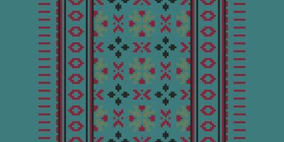 Bukhara pattern Seamless Scandinavian pattern Motif embroidery, Pixel Ikat embroidery Design for Print scarf hijab pattern kerchief Pixel Ikat Silk kurti model mughal patterns vector