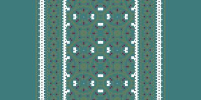 Bukhara pattern Seamless Scandinavian pattern Motif embroidery, Pixel Ikat embroidery Design for Print indonesian batik motif embroidery native american kurta mughal design vector