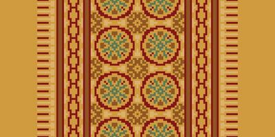 Bukhara pattern Seamless Scandinavian pattern Motif embroidery, Pixel Ikat embroidery Design for Print jacquard slavic pattern folklore pattern kente arabesque vector