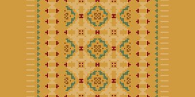Bukhara pattern Seamless Scandinavian pattern Motif embroidery, Pixel Ikat embroidery Design for Print scandinavian pattern saree ethnic nativity gypsy pattern vector