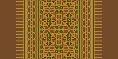 Fashion pattern Seamless Native American, Motif embroidery, Pixel Ikat embroidery Design for Print egyptian hieroglyphs tibetan geo pattern vector