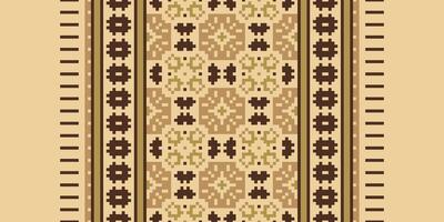 Fashion pattern Seamless Bandana print silk Motif embroidery, Pixel Ikat embroidery Design for Print kurta pattern mughal motifs tapestry pattern floral repeat vector