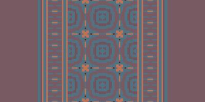 Fashion pattern Seamless Australian aboriginal pattern Motif embroidery, Pixel Ikat embroidery Design for Print scandinavian pattern saree ethnic nativity gypsy pattern vector