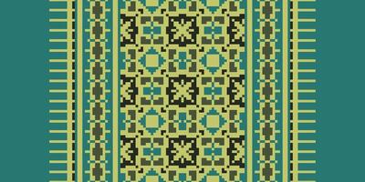 Tissue Dupatta Seamless Native American, Motif embroidery, Pixel Ikat embroidery Design for Print australian curtain pattern geometric pillow model kurti mughal flowers vector