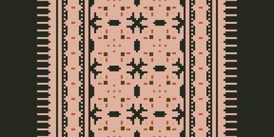 Tissue Dupatta Seamless Native American, Motif embroidery, Pixel Ikat embroidery Design for Print egyptian hieroglyphs tibetan geo pattern vector