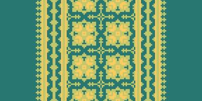 Silk fabric Patola sari Pattern Seamless Native American, Motif embroidery, Pixel Ikat embroidery Design for Print lace pattern seamless pattern vintage shibori jacquard seamless vector