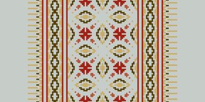 Tissue Dupatta Seamless Australian aboriginal pattern Motif embroidery, Pixel Ikat embroidery Design for Print egyptian hieroglyphs tibetan geo pattern vector