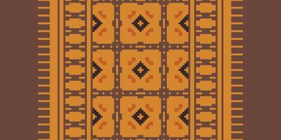 Tissue Dupatta Seamless Scandinavian pattern Motif embroidery, Pixel Ikat embroidery Design for Print indonesian batik motif embroidery native american kurta mughal design vector