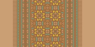 Tissue Dupatta Seamless Mughal architecture Motif embroidery, Pixel Ikat embroidery Design for Print lace pattern turkish ceramic ancient egypt art jacquard pattern vector