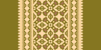 Tissue Dupatta Seamless Mughal architecture Motif embroidery, Pixel Ikat embroidery Design for Print jacquard slavic pattern folklore pattern kente arabesque vector