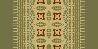 Tissue Dupatta Seamless Scandinavian pattern Motif embroidery, Pixel Ikat embroidery Design for Print scandinavian pattern saree ethnic nativity gypsy pattern vector