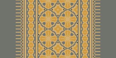 Silk fabric Patola sari Pattern Seamless Native American, Motif embroidery, Pixel Ikat embroidery Design for Print scandinavian pattern saree ethnic nativity gypsy pattern vector