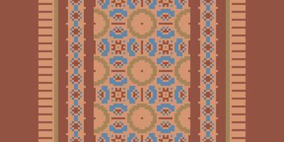 Peruvian pattern Seamless Australian aboriginal pattern Motif embroidery, Pixel Ikat embroidery Design for Print kurta pattern mughal motifs tapestry pattern floral repeat vector