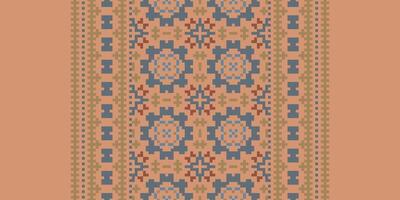 Peruvian pattern Seamless Australian aboriginal pattern Motif embroidery, Pixel Ikat embroidery Design for Print tie dyeing pillowcase sambal puri kurti mughal architecture vector