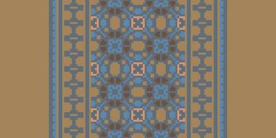 Peruvian pattern Seamless Australian aboriginal pattern Motif embroidery, Pixel Ikat embroidery Design for Print scandinavian pattern saree ethnic nativity gypsy pattern vector