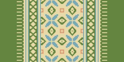 Peruvian pattern Seamless Mughal architecture Motif embroidery, Pixel Ikat embroidery Design for Print australian curtain pattern geometric pillow model kurti mughal flowers vector