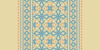 Peruvian pattern Seamless Mughal architecture Motif embroidery, Pixel Ikat embroidery Design for Print lace pattern turkish ceramic ancient egypt art jacquard pattern vector