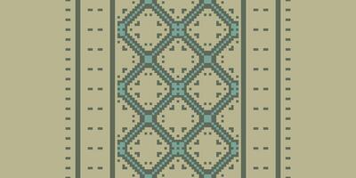 Peruvian pattern Seamless Mughal architecture Motif embroidery, Pixel Ikat embroidery Design for Print egyptian pattern tibetan mandala bandanna vector