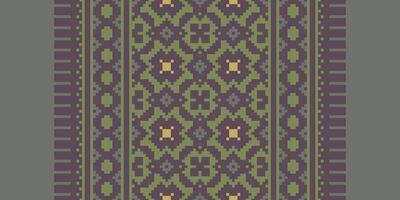 Silk fabric Patola sari Pattern Seamless Bandana print silk Motif embroidery, Pixel Ikat embroidery Design for Print australian curtain pattern geometric pillow model kurti mughal flowers vector