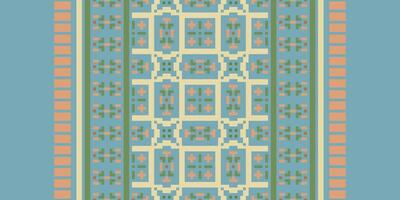 Peruvian pattern Seamless Mughal architecture Motif embroidery, Pixel Ikat embroidery Design for Print lace pattern seamless pattern vintage shibori jacquard seamless vector