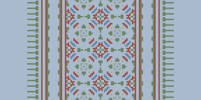 Patola sari Seamless Mughal architecture Motif embroidery, Pixel Ikat embroidery Design for Print scarf hijab pattern kerchief Pixel Ikat Silk kurti model mughal patterns vector