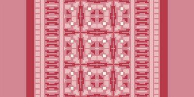 Patola sari Seamless Scandinavian pattern Motif embroidery, Pixel Ikat embroidery Design for Print australian curtain pattern geometric pillow model kurti mughal flowers vector