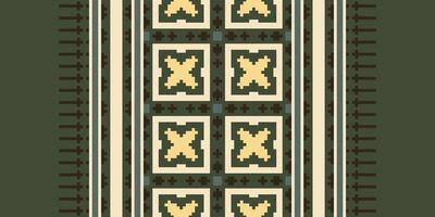 Silk fabric Patola sari Pattern Seamless Australian aboriginal pattern Motif embroidery, Pixel Ikat embroidery Design for Print Texture fabric saree sari carpet. kurta patola saree vector
