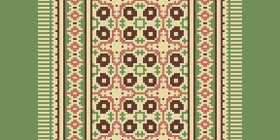 Kilim Pattern Seamless Native American, Motif embroidery, Pixel Ikat embroidery Design for Print australian curtain pattern geometric pillow model kurti mughal flowers vector