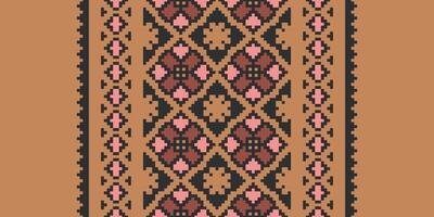 Kilim Pattern Seamless Australian aboriginal pattern Motif embroidery, Pixel Ikat embroidery Design for Print australian curtain pattern geometric pillow model kurti mughal flowers vector
