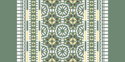 Kilim Pattern Seamless Australian aboriginal pattern Motif embroidery, Pixel Ikat embroidery Design for Print scandinavian pattern saree ethnic nativity gypsy pattern vector
