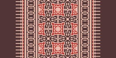 Kilim Pattern Seamless Australian aboriginal pattern Motif embroidery, Pixel Ikat embroidery Design for Print kurta pattern mughal motifs tapestry pattern floral repeat vector