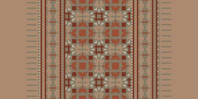 Dupatta Pattern Seamless Native American, Motif embroidery, Pixel Ikat embroidery Design for Print australian curtain pattern geometric pillow model kurti mughal flowers vector
