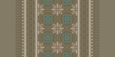Dupatta Pattern Seamless Native American, Motif embroidery, Pixel Ikat embroidery Design for Print kurta pattern mughal motifs tapestry pattern floral repeat vector