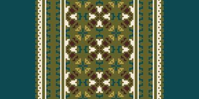 Dupatta Pattern Seamless Native American, Motif embroidery, Pixel Ikat embroidery Design for Print egyptian hieroglyphs tibetan geo pattern vector