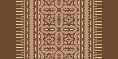 Dupatta Pattern Seamless Australian aboriginal pattern Motif embroidery, Pixel Ikat embroidery Design for Print indigenous art aboriginal art pattern floral kurti mughal border vector