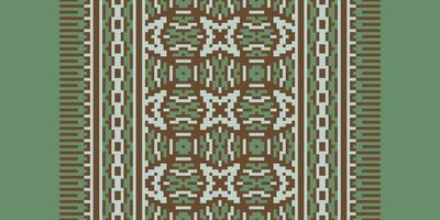 Dupatta Pattern Seamless Australian aboriginal pattern Motif embroidery, Pixel Ikat embroidery Design for Print tapestry floral kimono repeat pattern lacing spanish motif vector