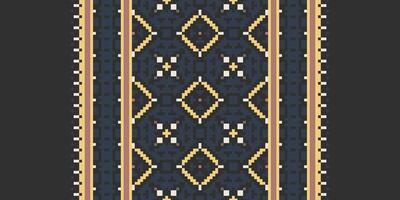 Dupatta Pattern Seamless Australian aboriginal pattern Motif embroidery, Pixel Ikat embroidery Design for Print scandinavian pattern saree ethnic nativity gypsy pattern vector