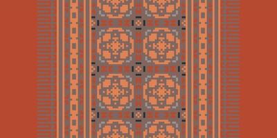 Dupatta Pattern Seamless Mughal architecture Motif embroidery, Pixel Ikat embroidery Design for Print lace pattern seamless pattern vintage shibori jacquard seamless vector
