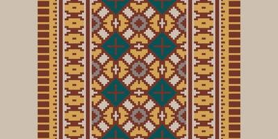 Dupatta Pattern Seamless Scandinavian pattern Motif embroidery, Pixel Ikat embroidery Design for Print jacquard slavic pattern folklore pattern kente arabesque vector