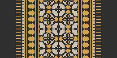 Dupatta Pattern Seamless Scandinavian pattern Motif embroidery, Pixel Ikat embroidery Design for Print lace pattern turkish ceramic ancient egypt art jacquard pattern vector