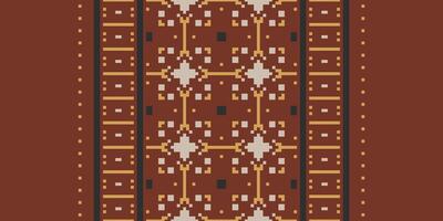 Dupatta Pattern Seamless Scandinavian pattern Motif embroidery, Pixel Ikat embroidery Design for Print scandinavian pattern saree ethnic nativity gypsy pattern vector