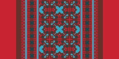 Salwar Pattern Seamless Native American, Motif embroidery, Pixel Ikat embroidery Design for Print scandinavian pattern saree ethnic nativity gypsy pattern vector