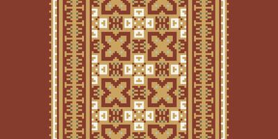 Salwar Pattern Seamless Australian aboriginal pattern Motif embroidery, Pixel Ikat embroidery Design for Print indigenous art aboriginal art pattern floral kurti mughal border vector