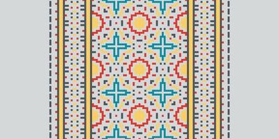 Salwar Pattern Seamless Mughal architecture Motif embroidery, Pixel Ikat embroidery Design for Print australian curtain pattern geometric pillow model kurti mughal flowers vector