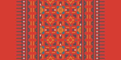 Salwar Pattern Seamless Mughal architecture Motif embroidery, Pixel Ikat embroidery Design for Print jacquard slavic pattern folklore pattern kente arabesque vector