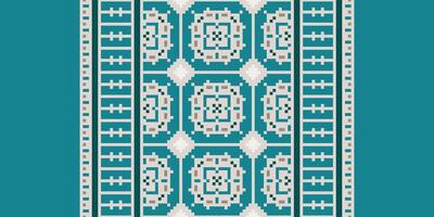 Salwar Pattern Seamless Scandinavian pattern Motif embroidery, Pixel Ikat embroidery Design for Print indonesian batik motif embroidery native american kurta mughal design vector