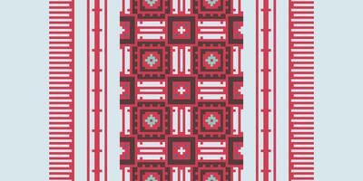 Salwar Pattern Seamless Scandinavian pattern Motif embroidery, Pixel Ikat embroidery Design for Print australian curtain pattern geometric pillow model kurti mughal flowers vector
