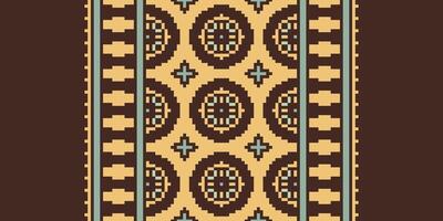 Pakistani dresses pattern Seamless Native American, Motif embroidery, Pixel Ikat embroidery Design for Print scarf hijab pattern kerchief Pixel Ikat Silk kurti model mughal patterns vector